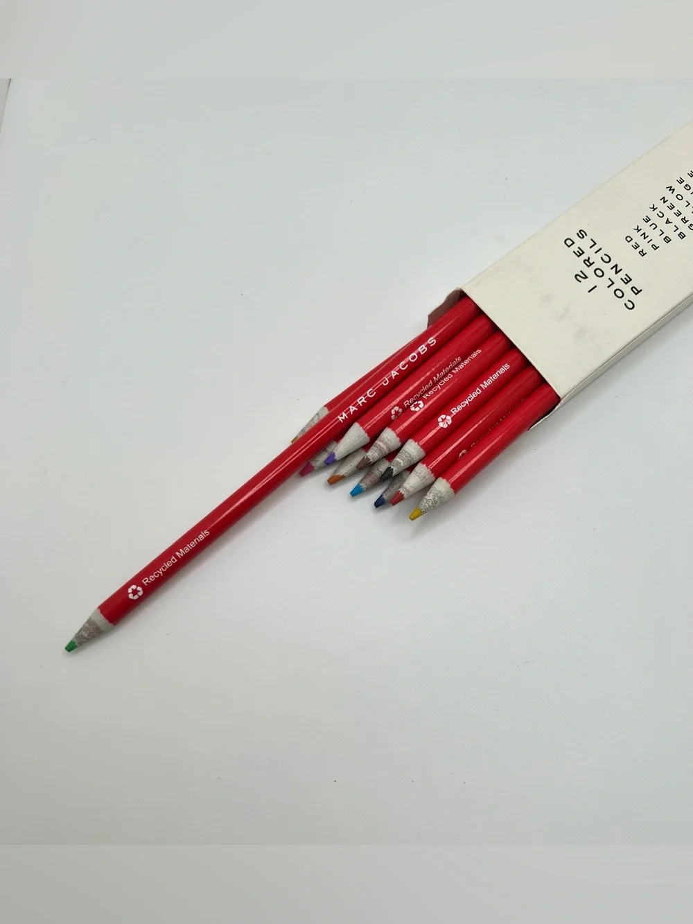 Marc Jacobs BookMarc Colored Pencil Set - Heart Window Box